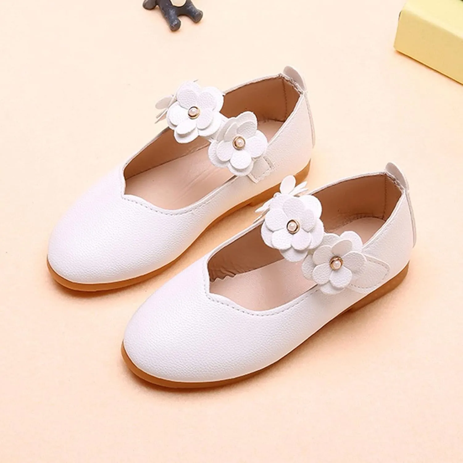 Toddler/??ittle Kids Girl's ??ngela Dress Mary Jane Ballet ??lats Flower Girls' Wedding Party Ballerina Dance Shoes