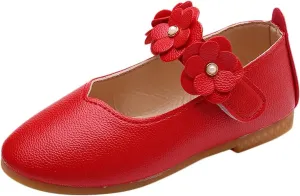 Toddler/??ittle Kids Girl's ??ngela Dress Mary Jane Ballet ??lats Flower Girls' Wedding Party Ballerina Dance Shoes