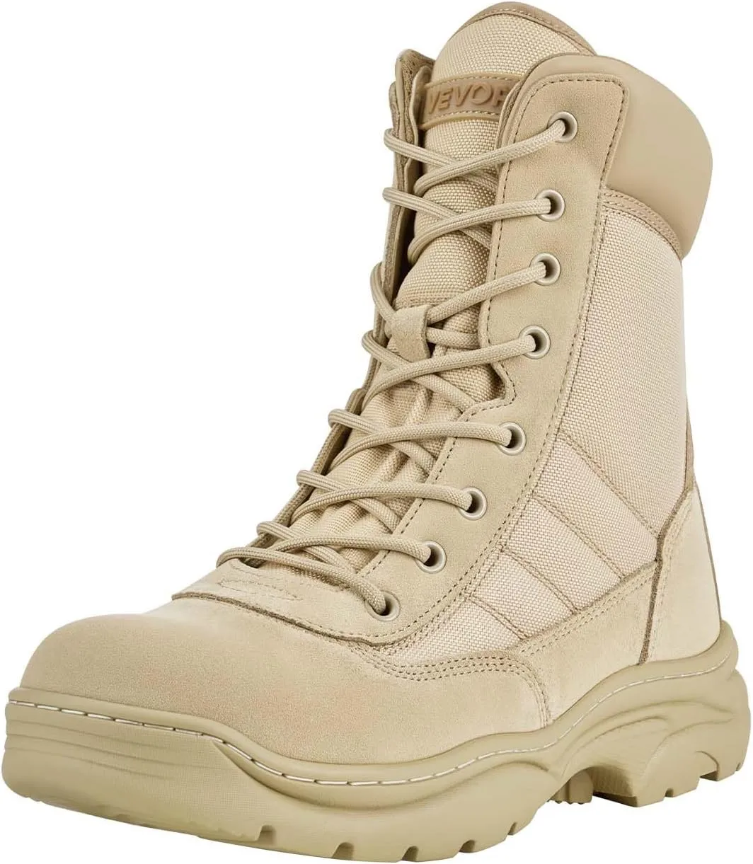 VEVOR mens Men's Military Tactical Boots