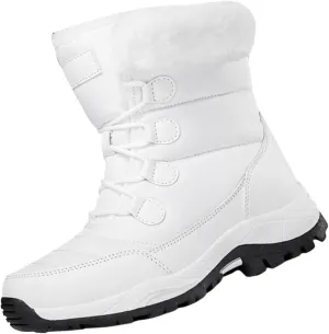 Warm Winter Boots Women Shoes Anti Slip Ankle Boots For Women Snow Boots Waterproof Plush Lined Short Boots Women