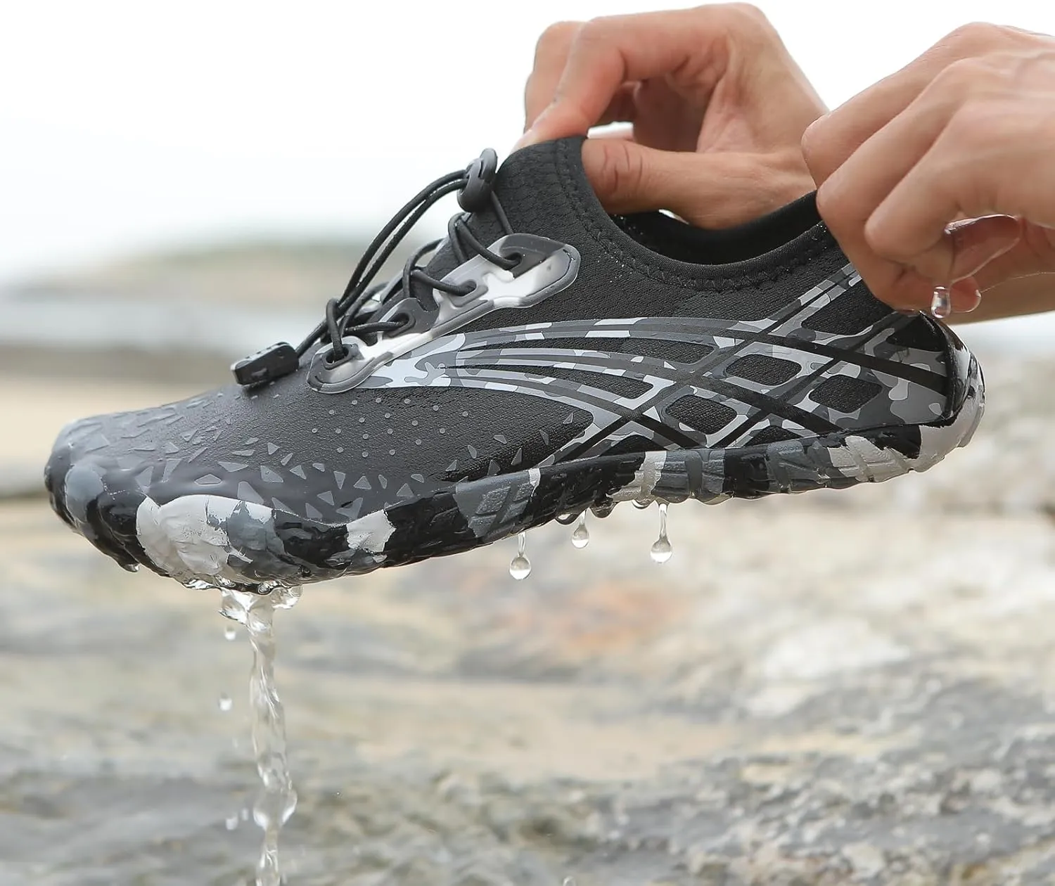 Water Shoes Men Hike Barefoot Adult Quick-Dry Aqua Sock Barefoot Shoes Women Walking Swim Athletic Beach Kayaking Surfing