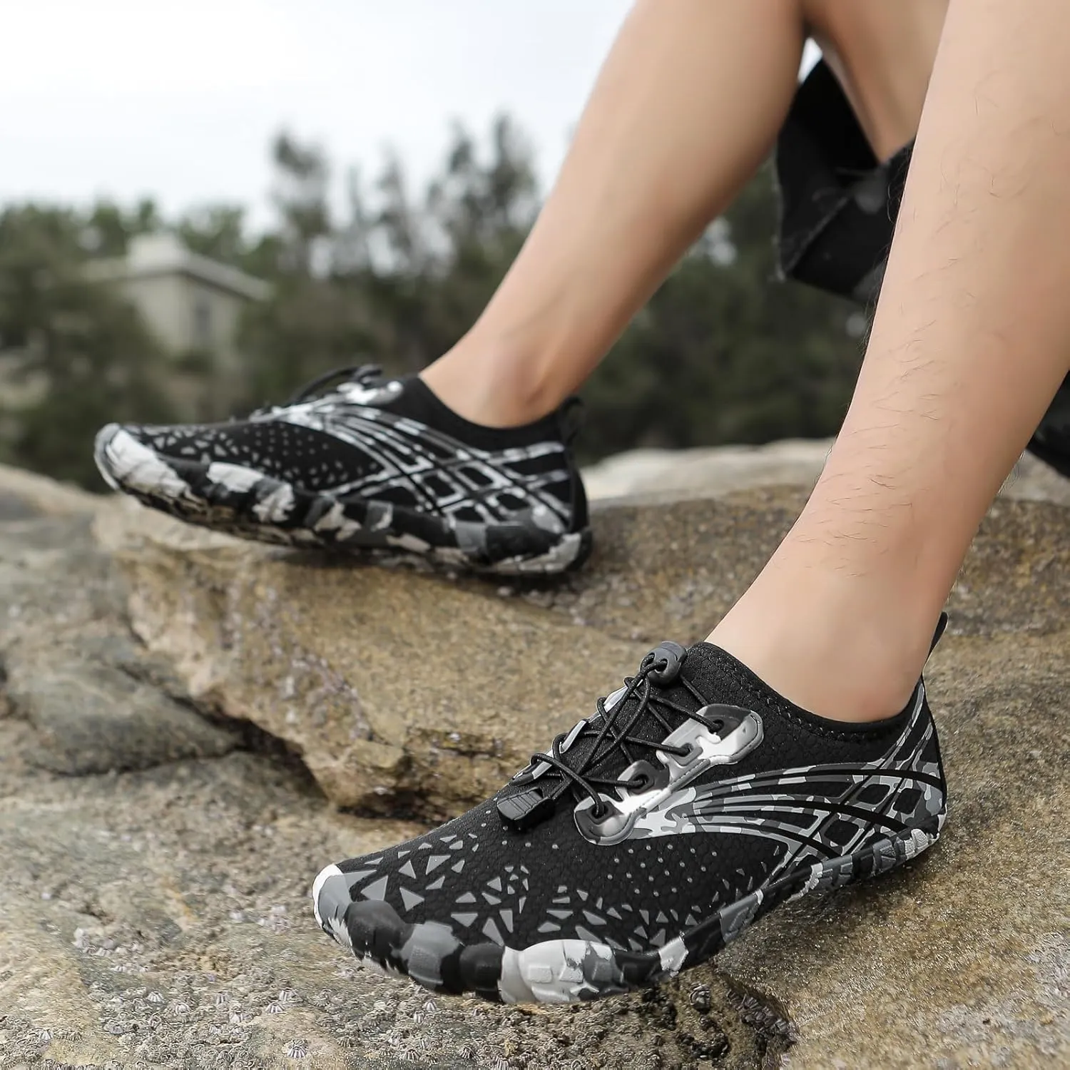 Water Shoes Men Hike Barefoot Adult Quick-Dry Aqua Sock Barefoot Shoes Women Walking Swim Athletic Beach Kayaking Surfing