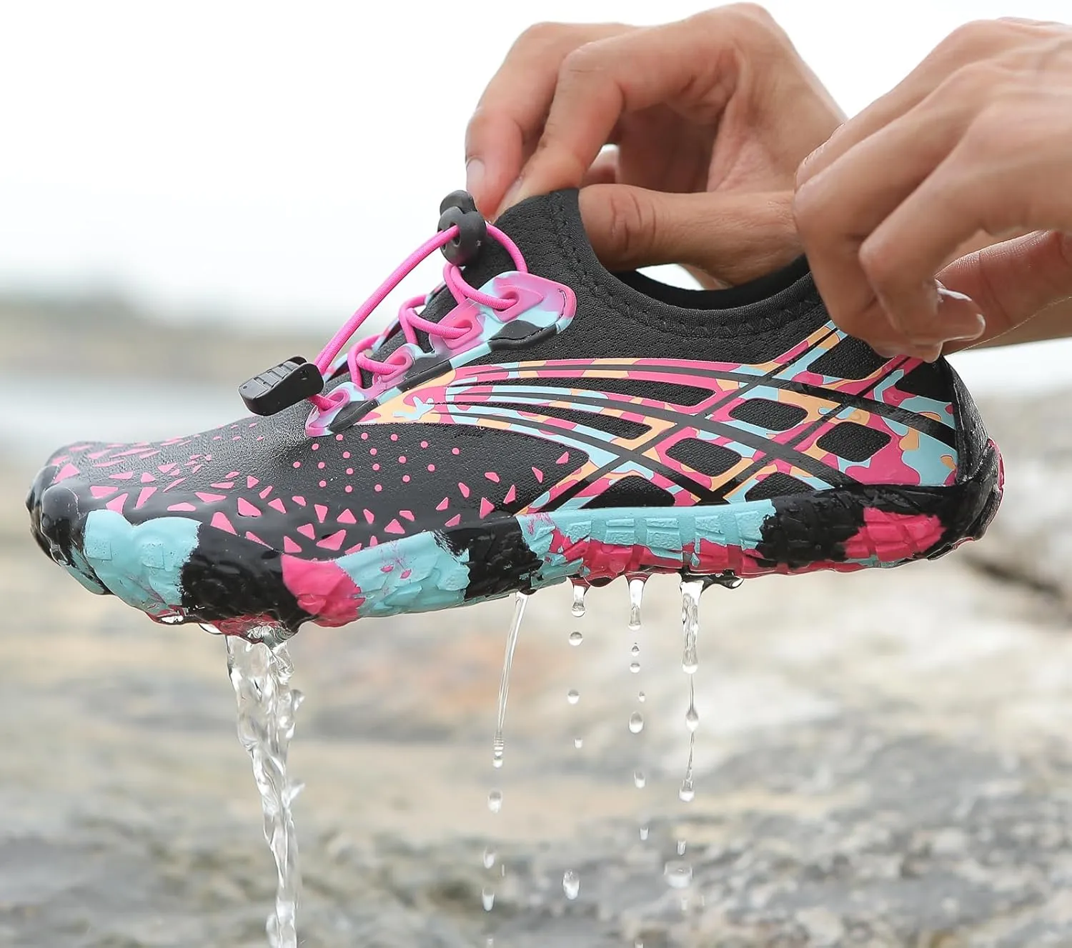 Water Shoes Men Hike Barefoot Adult Quick-Dry Aqua Sock Barefoot Shoes Women Walking Swim Athletic Beach Kayaking Surfing