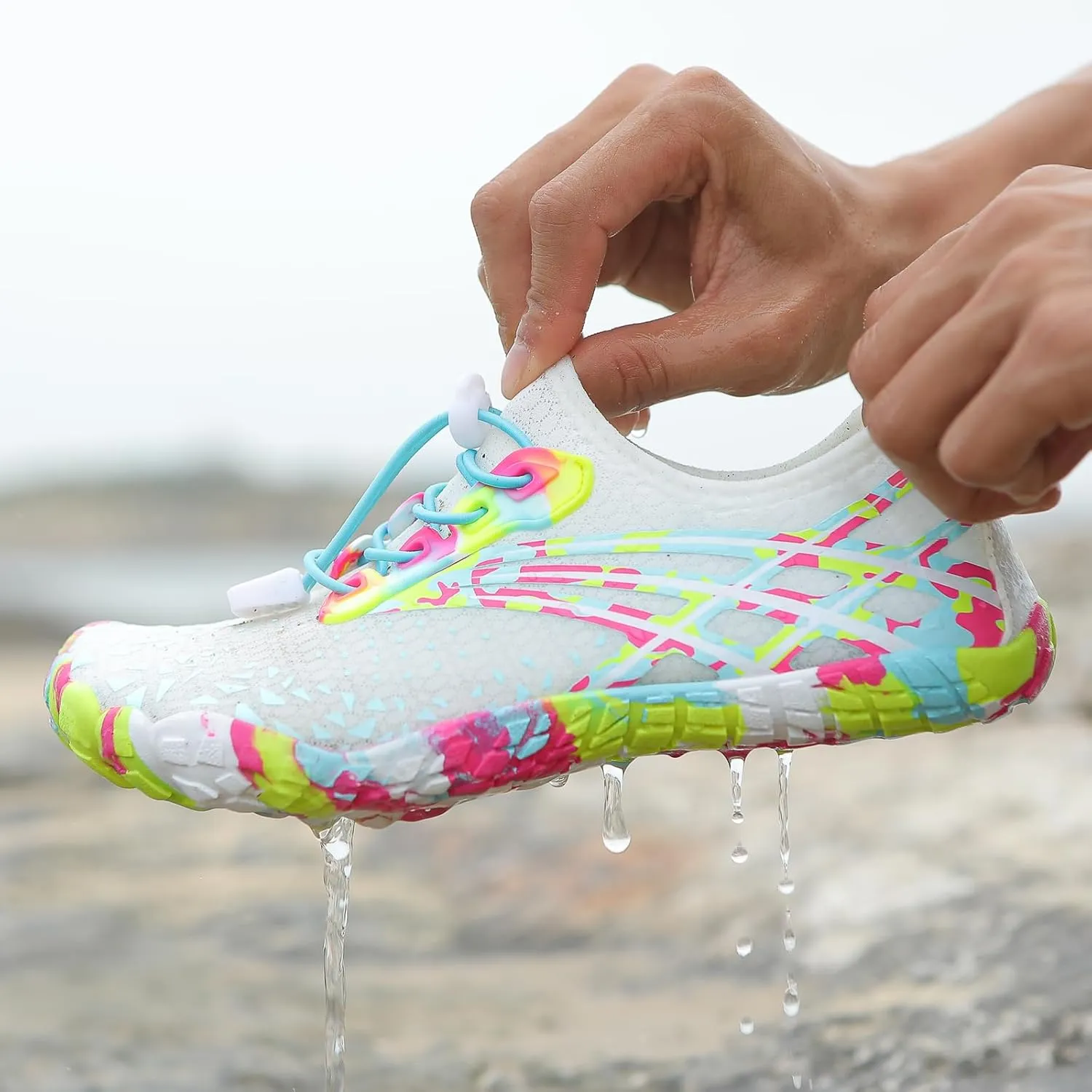 Water Shoes Men Hike Barefoot Adult Quick-Dry Aqua Sock Barefoot Shoes Women Walking Swim Athletic Beach Kayaking Surfing