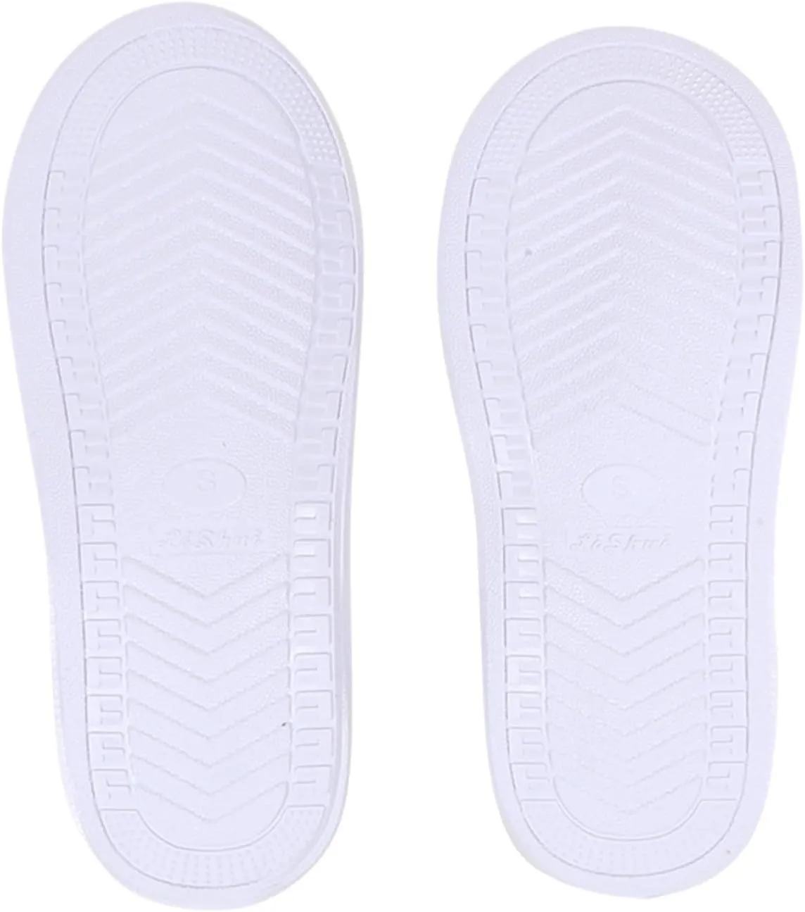 Waterproof Rain Boot Shoes Covers, Sand Control Anti-Slip Shoe Cover Galoshes, PVC Reusable Rain Snow Boots Overshoes for Garden Travel Outdoor Cycling Camping Fishing, White Size M