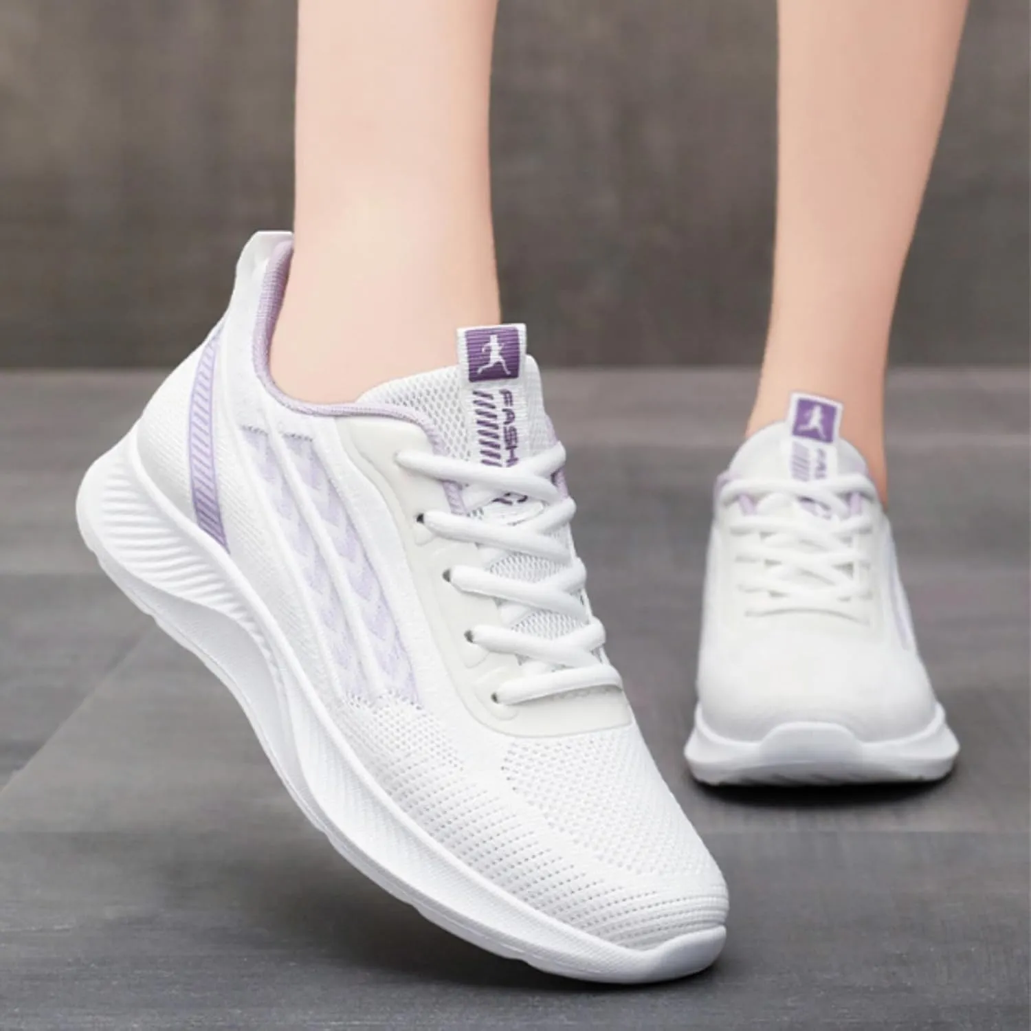 Women's Bowling Shoes Arch Support Orthotic Plantar Fasciitis Sneakers Non Slip Orthopedic Sneakers Comfortable Breathable Mesh Shoes