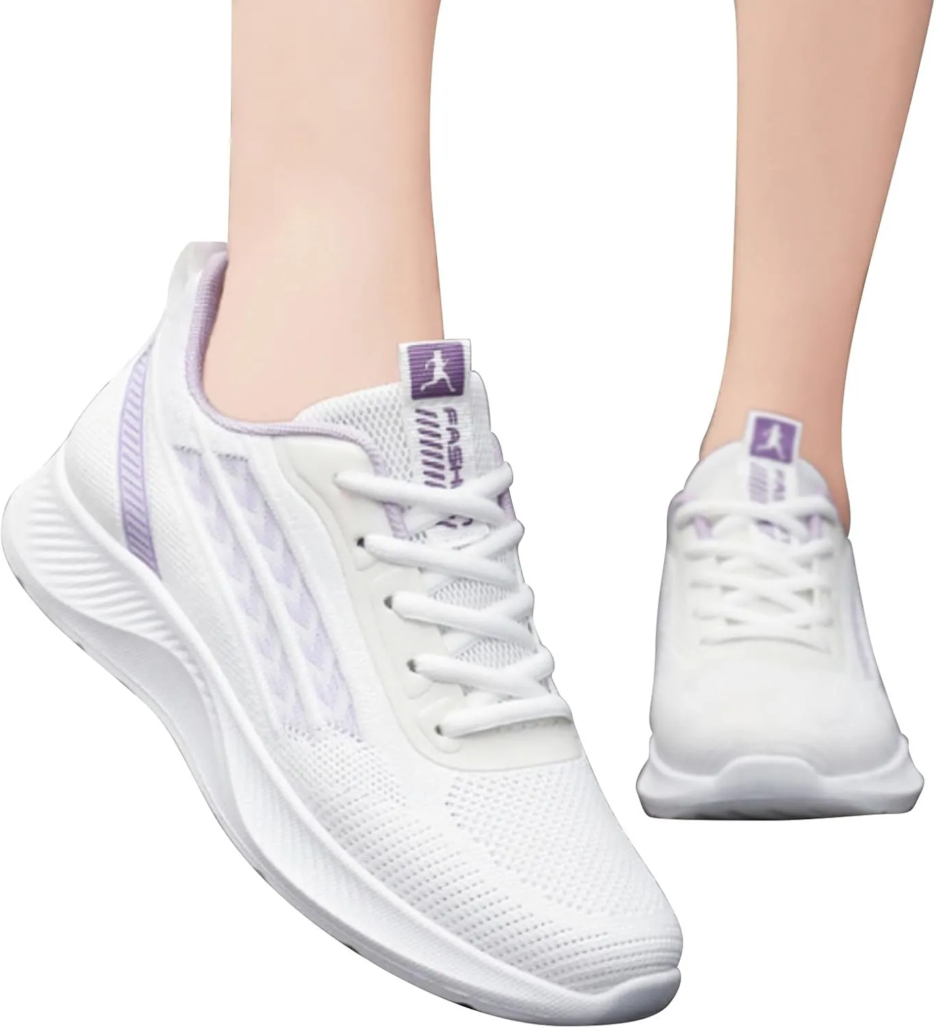 Women's Bowling Shoes Arch Support Orthotic Plantar Fasciitis Sneakers Non Slip Orthopedic Sneakers Comfortable Breathable Mesh Shoes