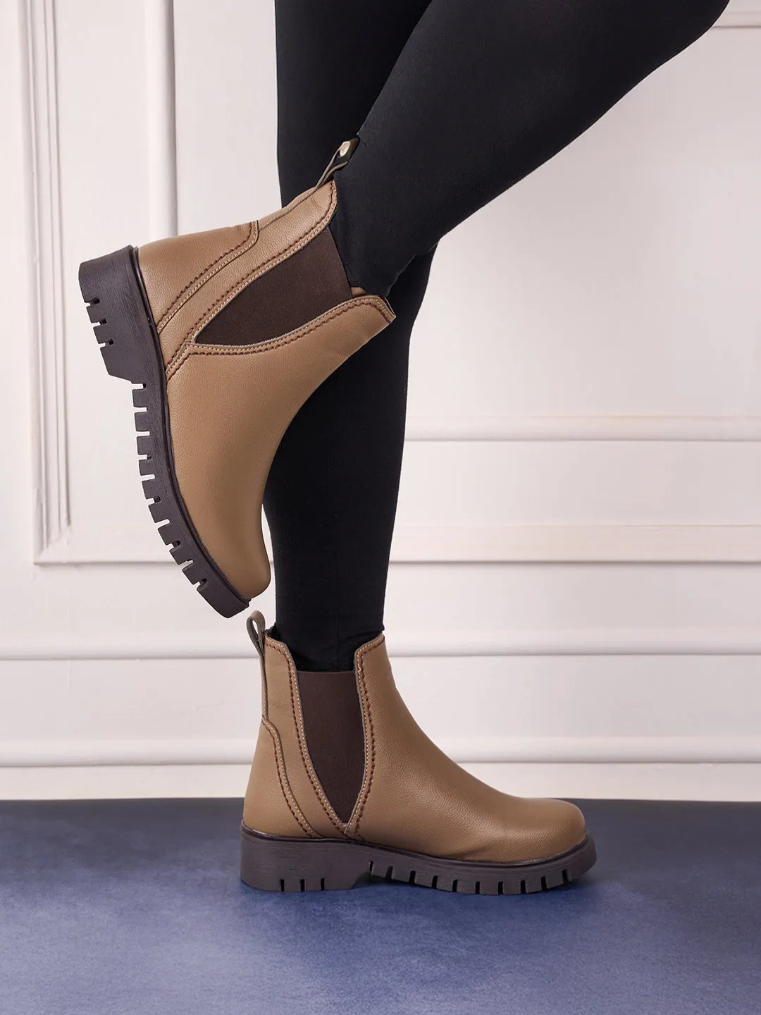Women's Choco Casual Boots (IU5005)