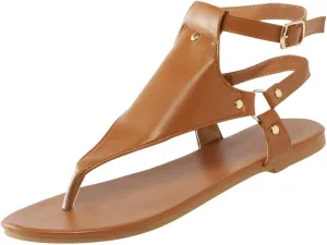 Women's Flat Sandals 2024 Thong Sandals For Women Open Toe Shoes Flat Beach Sandals Ladies Buckle Strap Flip Flops Shoes