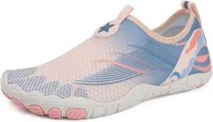 Womens Mens Water Shoes Quick Dry Aqua Socks Sports Barefoot Shoes Non-Slip & Breathable Athletic Wide Toe Water Shoes for Swim Beach Pool Surf Yoga