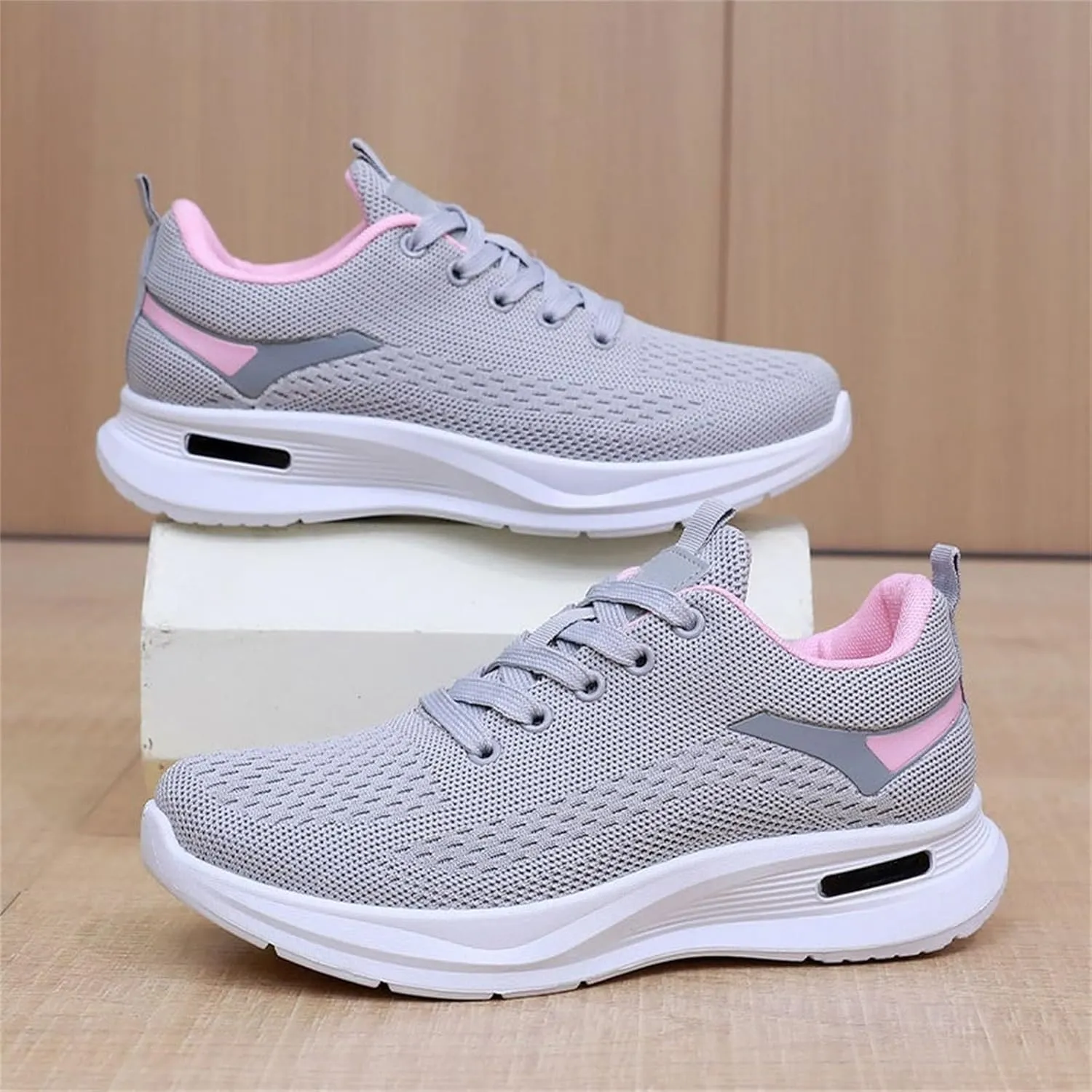 Womens Orthopedic Shoes Comfortable Universal Slide Soles Light-Weight Mesh Athletic Slip on Sneakers