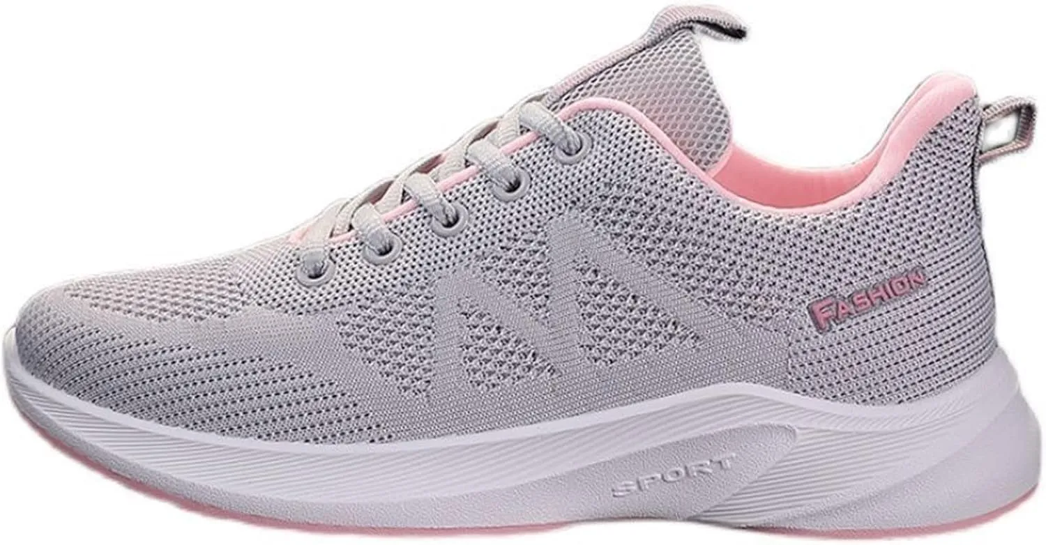 Womens Orthopedic Shoes Comfortable Universal Slide Soles Light-Weight Mesh Athletic Slip on Sneakers