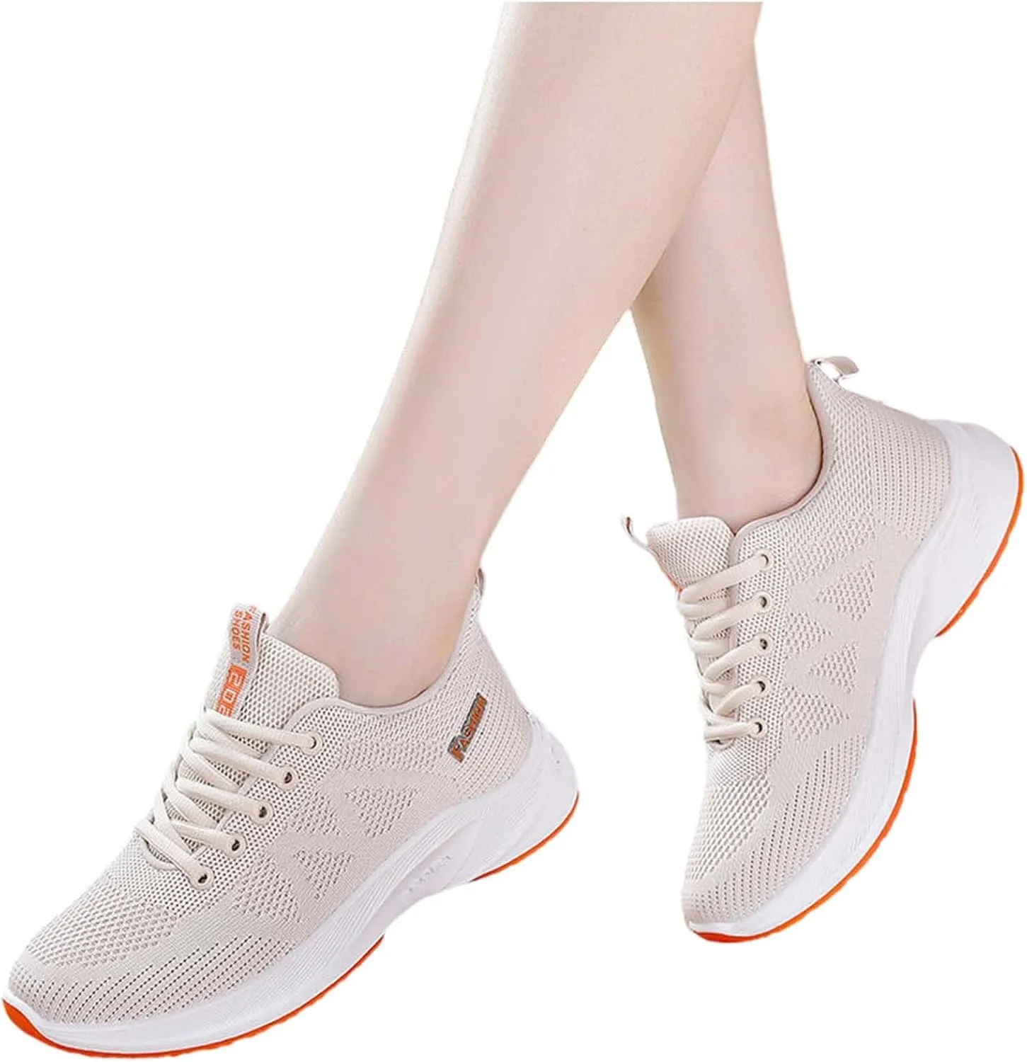 Womens Orthopedic Shoes Comfortable Universal Slide Soles Light-Weight Mesh Athletic Slip on Sneakers