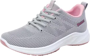 Womens Orthopedic Shoes Comfortable Universal Slide Soles Light-Weight Mesh Athletic Slip on Sneakers