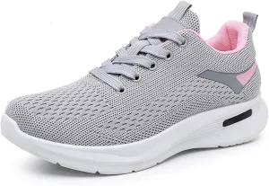 Womens Orthopedic Shoes Comfortable Universal Slide Soles Light-Weight Mesh Athletic Slip on Sneakers