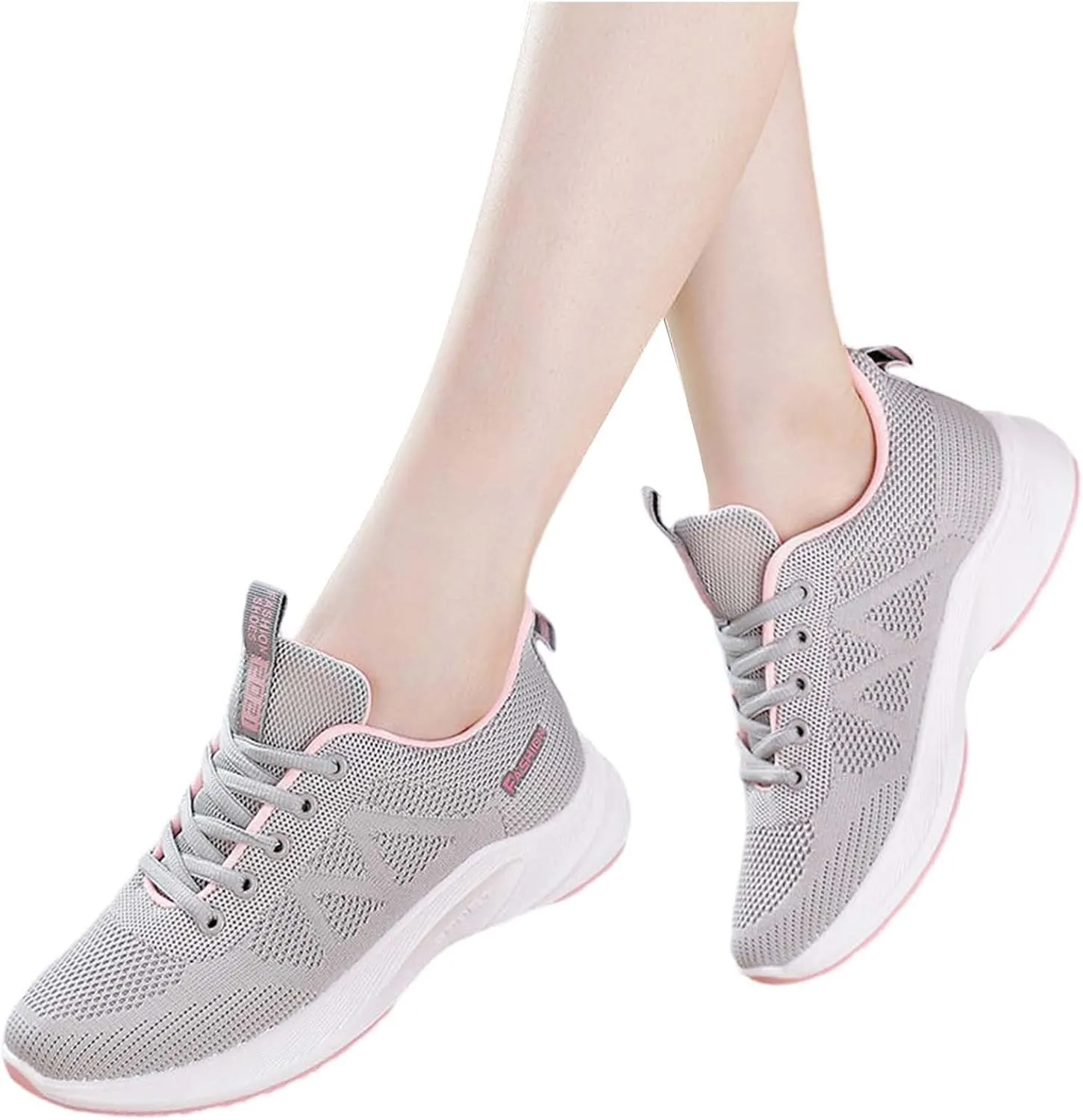 Womens Orthopedic Shoes Comfortable Universal Slide Soles Light-Weight Mesh Athletic Slip on Sneakers