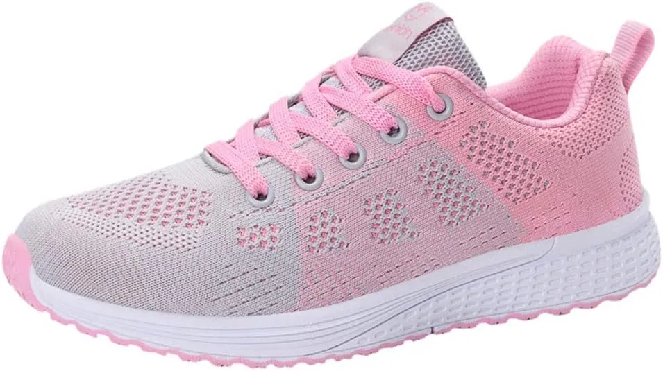 Womens Orthopedic Walking Shoes Classic Comfortable Casual Walking Gym Workout Trainer Breathable Outdoor Non Slip Work Running Shoes