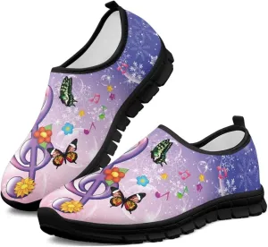 Women's Slip-On Shoes Walking Non-Slip Loafers Casual Fashion Shoes Low Top Work Sneakers Workout Shoes for Women US 5.5-11.5