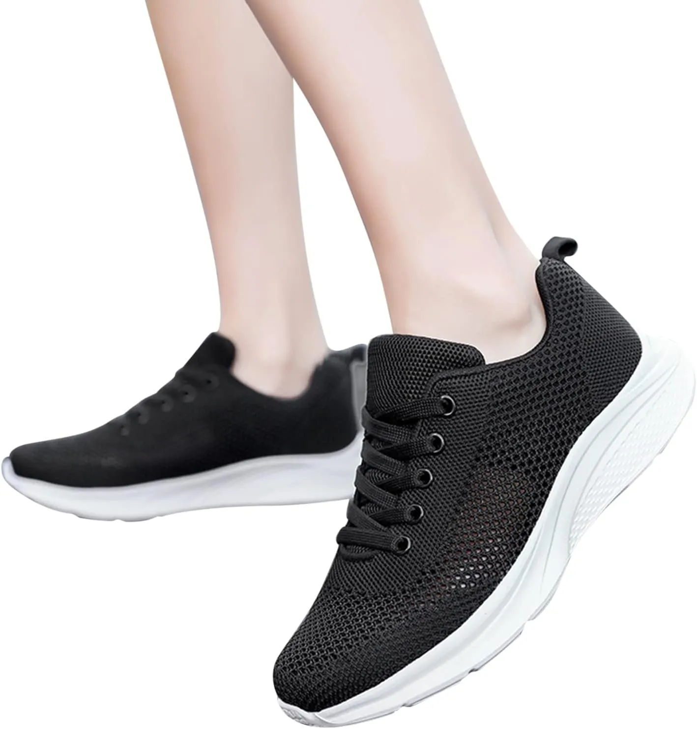 Womens Walking Sneakers Comfortable Orthopedic Shoes Slip on Sneakers Arch Support Orthotic Shoe Athletic Mesh Orthopedic Shoes