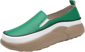 Women's Waterroof Non-Slip Loafers Soft Orthopedic Woven Walking Slip On Foam Arch Support Hands Slip in Sneakers