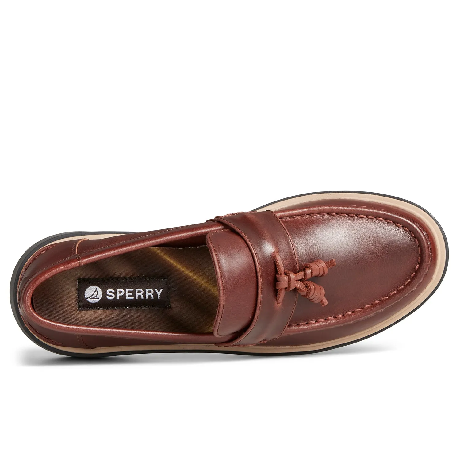 Women's Wells Boat Shoe Dark Brown (STS89407)