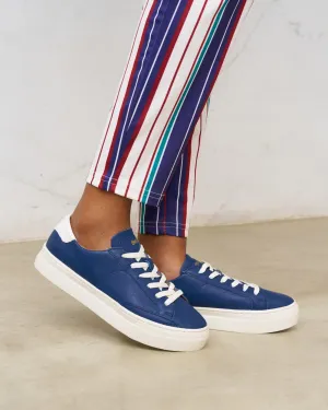 Womens_Sneakers_The Ibiza Platform_Leather Colors_Marine Blue